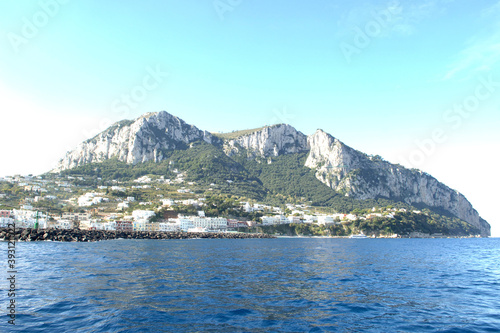 sea, coast, naples city by the shore, landscape, water, beach, sky, ocean, island, nature, view, blue, coastline, travel, mediterranean, mountain, summer, italy, bay, vacation, cliff, rock, shore, mou