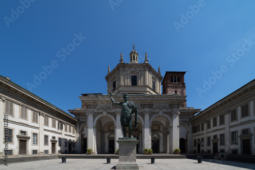 Basilica of San Lorenzo Maggiore in MIlan  Italy