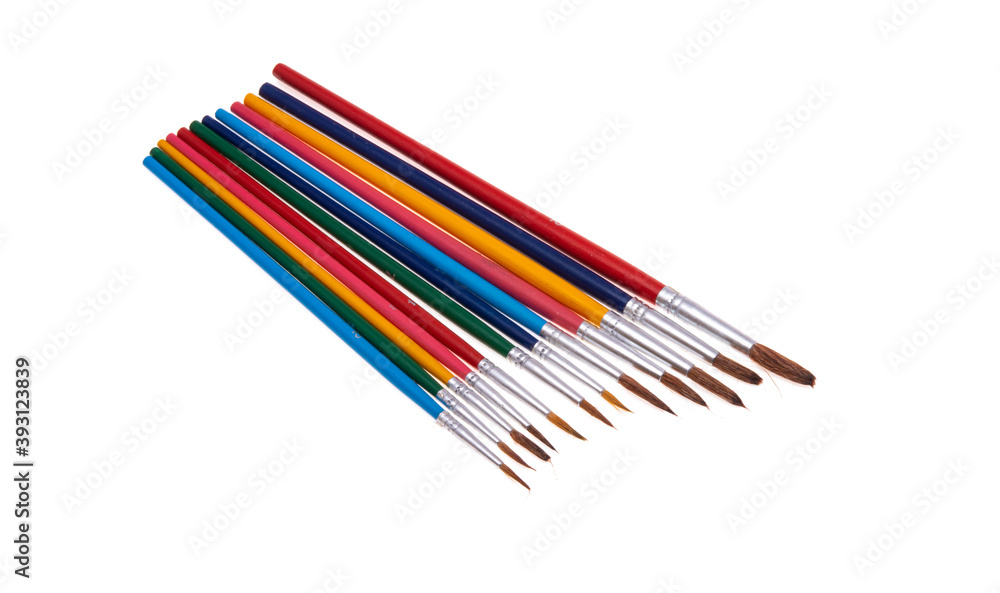 Fototapeta premium watercolor brush isolated