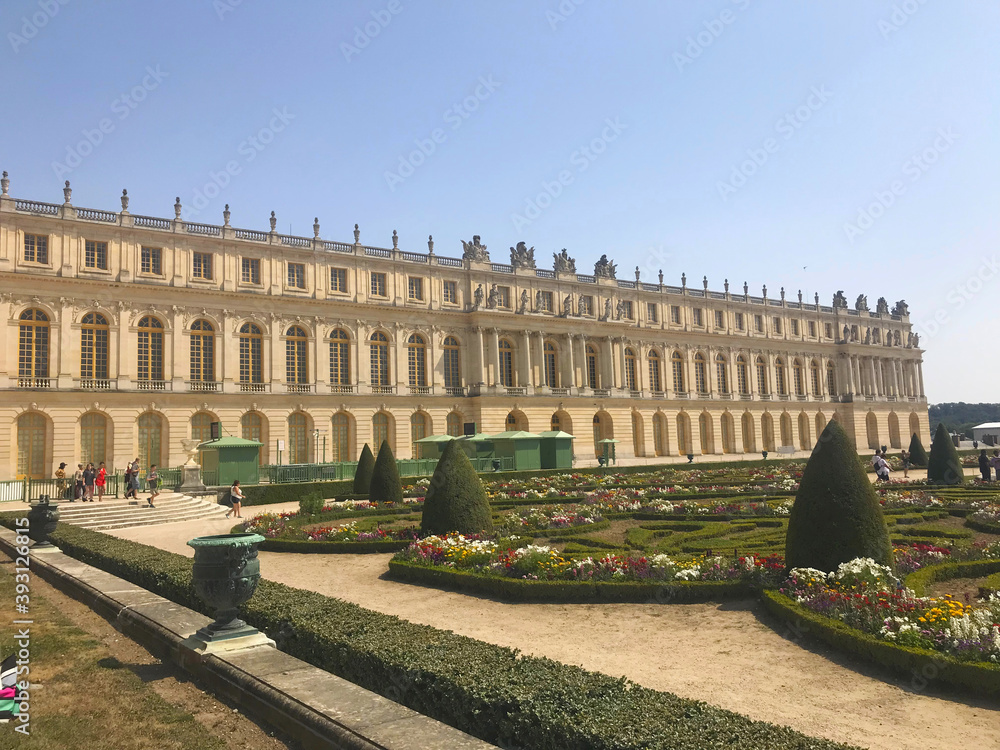 Palace Of Versailles, Apollo fountain, Versailles gardens, near Paris, France