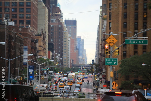 New York City street view