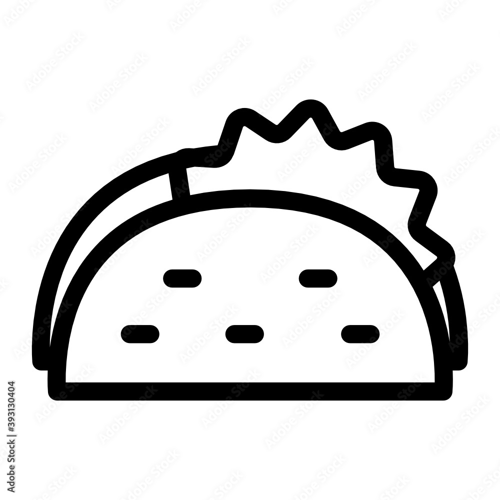 Mexican tacos in modern solid style
Mexican tacos in modern solid style