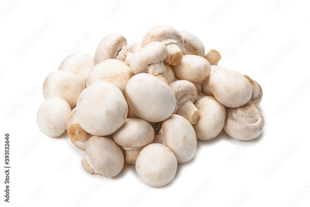 Champignon mushroom isolated on white background. Champignon mushroom isolated on white background.