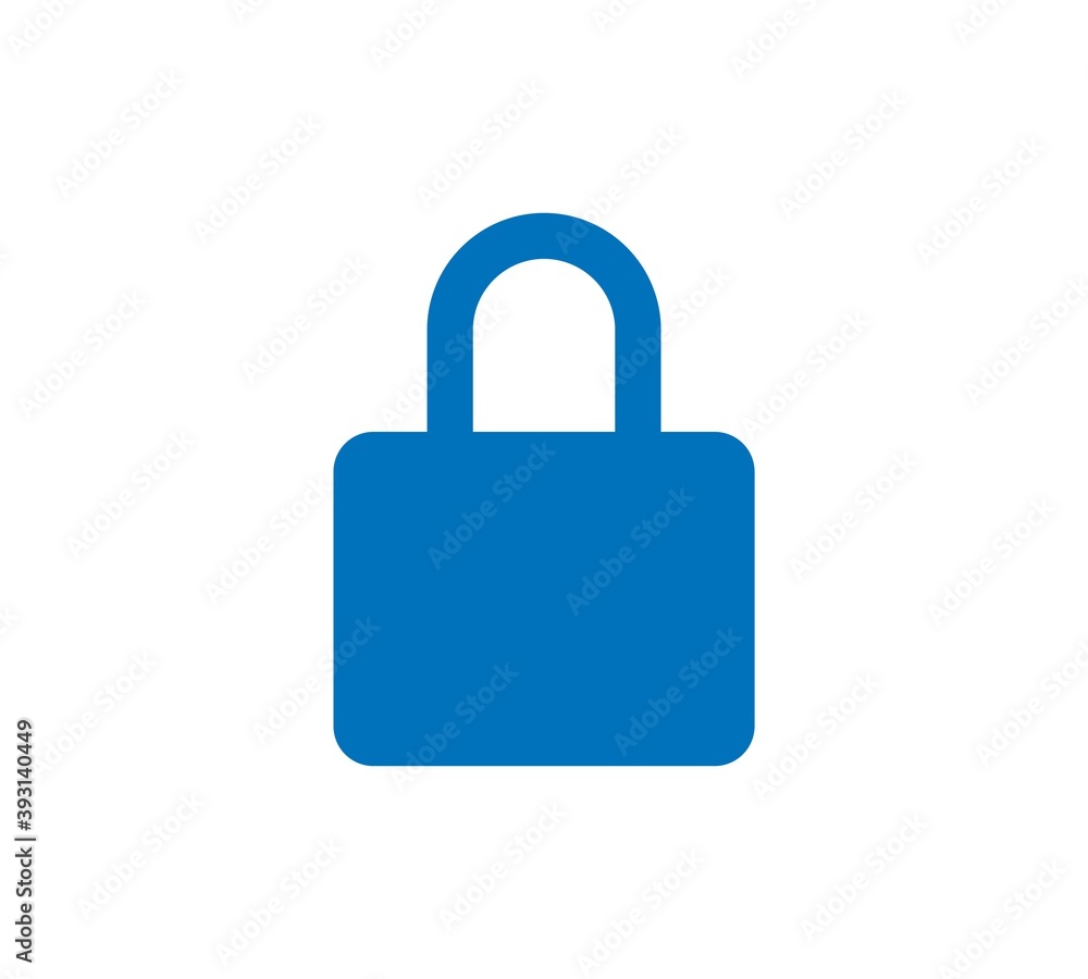 Lock Icon in trendy flat style isolated on grey background. Security symbol for your web site design, logo, app, UI. Vector illustration, EPS10. Lock Icon in trendy flat style isolated on grey background. Security symbol for your web site design, logo, app, UI. Vector illustration, EPS10.