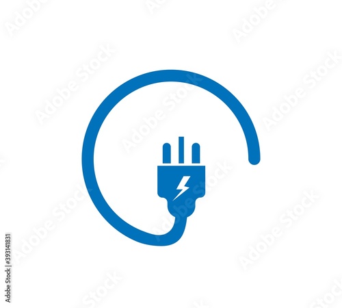 uk electric plug icon on white background. Vector