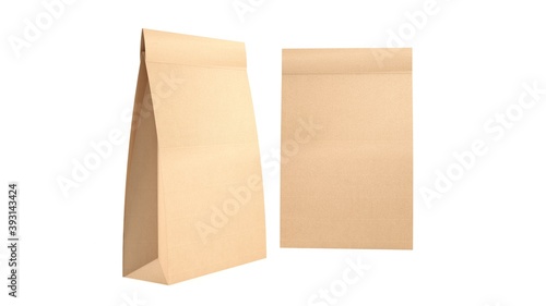 Collection of cardboard packages isolated on a white background. A set of cardboard boxes. Delivery concept