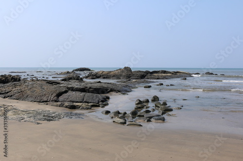  rocks near the sea India