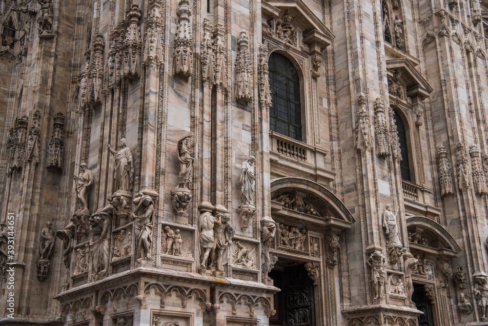 Architecture Of The Milan Cathedral