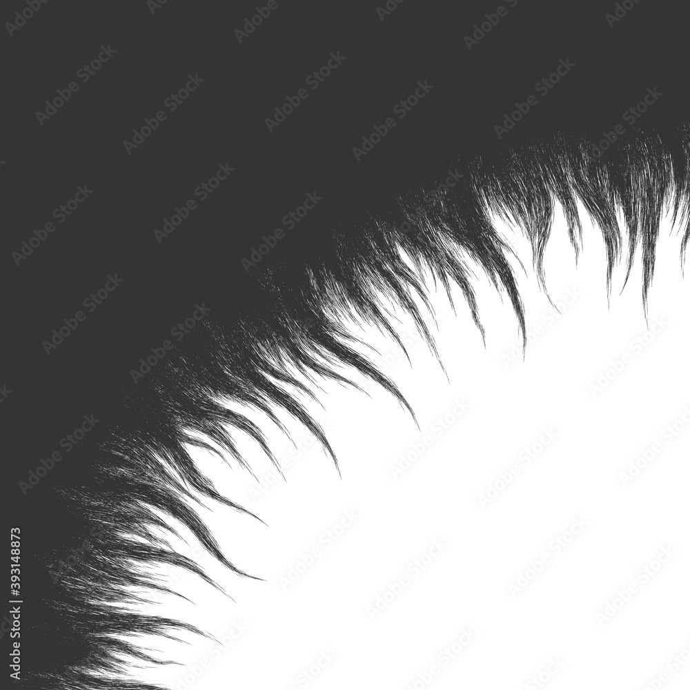 Obraz premium 疑心暗鬼してるイメージ 漫画素材