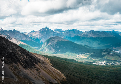 mountains in the mountains Tierra del Fuego Ushuaia Argentina