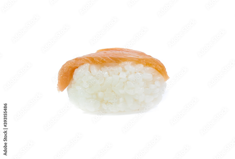 sushi isolated on white background sushi isolated on white background