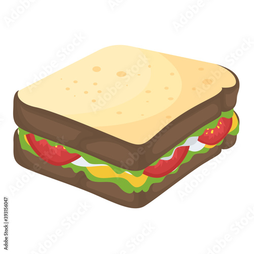 
Sandwich to satisfy between meals cravings
