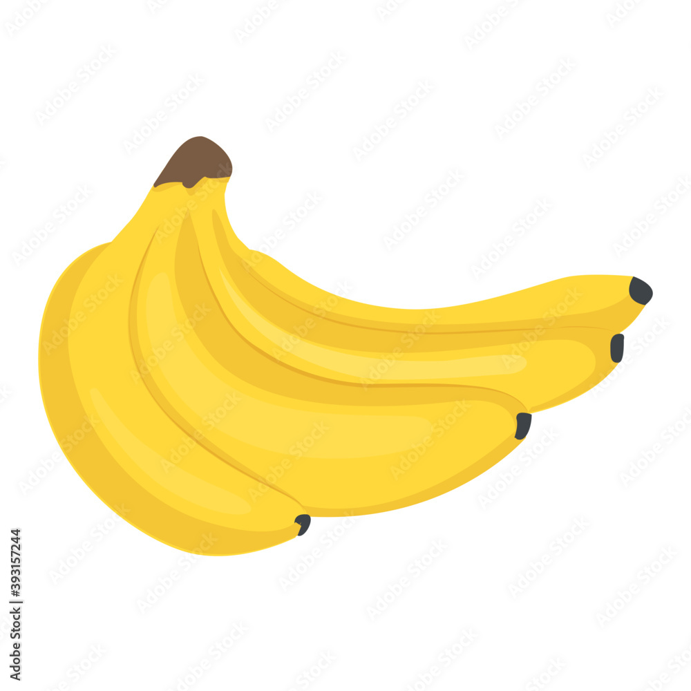 
Healthy antioxidant fruit bunch of bananas
