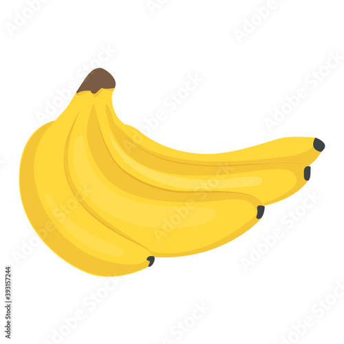 
Healthy antioxidant fruit bunch of bananas
