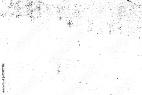 Destroyed crumbled plaster on aged painted brushed surface. Shabby exterior city putty. Rough grunge chipped edges of worn block. Old messy rustic peeling stone. Retro moldy cement slab for 3d design