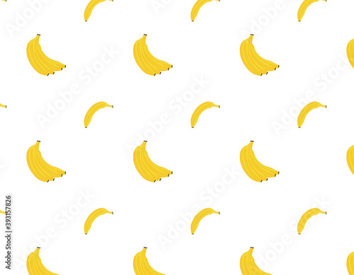 pattern background, yellow bananas fruits