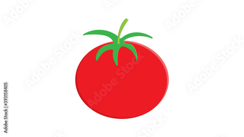 red tomato clip art isolated on white background, tomatos cartoon infographics, illustration cartoon tomato simple flat, cute tomato for kindergarten child learning, tomato for flash card of kids