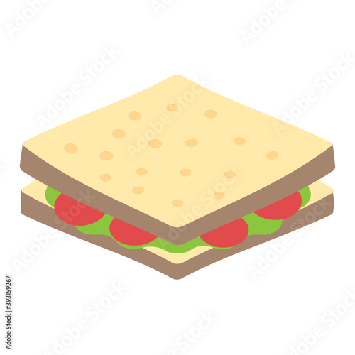 
Sandwich to satisfy between meals cravings
