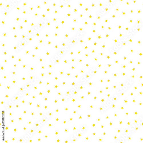 Seamless pattern with stars. Vector Illustration