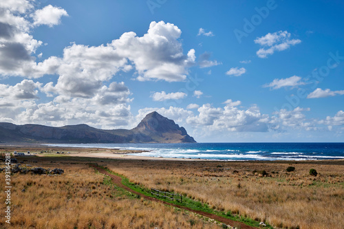 Wild coast of northern sicily