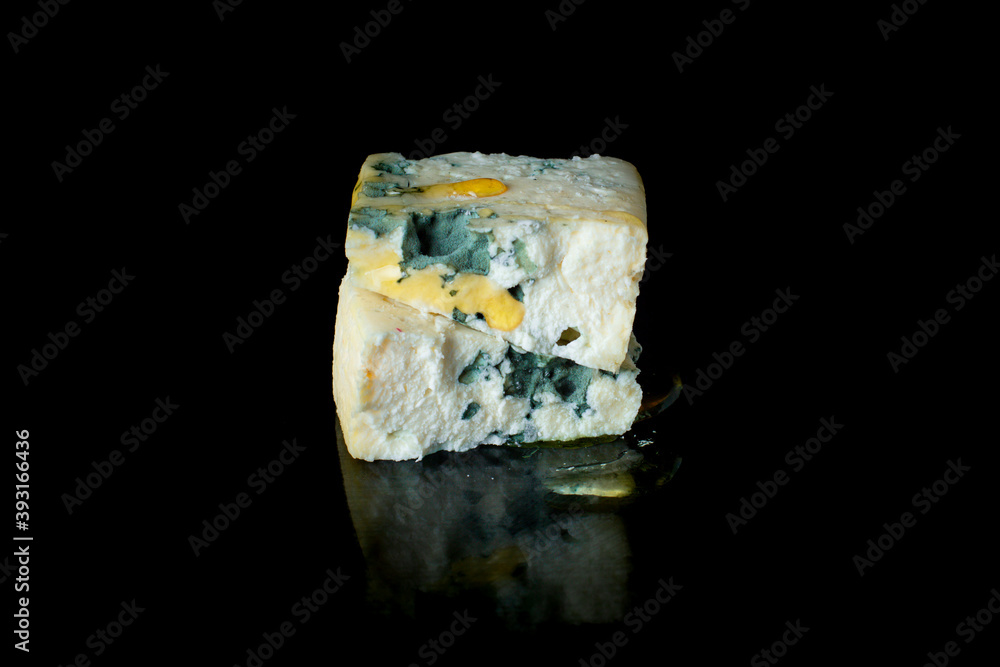 blue cheese gorgonzola or dorblu stilton dairy product made from goat sheep or cow milk roquefort, cambozola healthy ingredient snack cheese plate top view copy space for text food background blue cheese gorgonzola or dorblu stilton dairy product made from goat sheep or cow milk roquefort, cambozola healthy ingredient snack cheese plate top view copy space for text food background