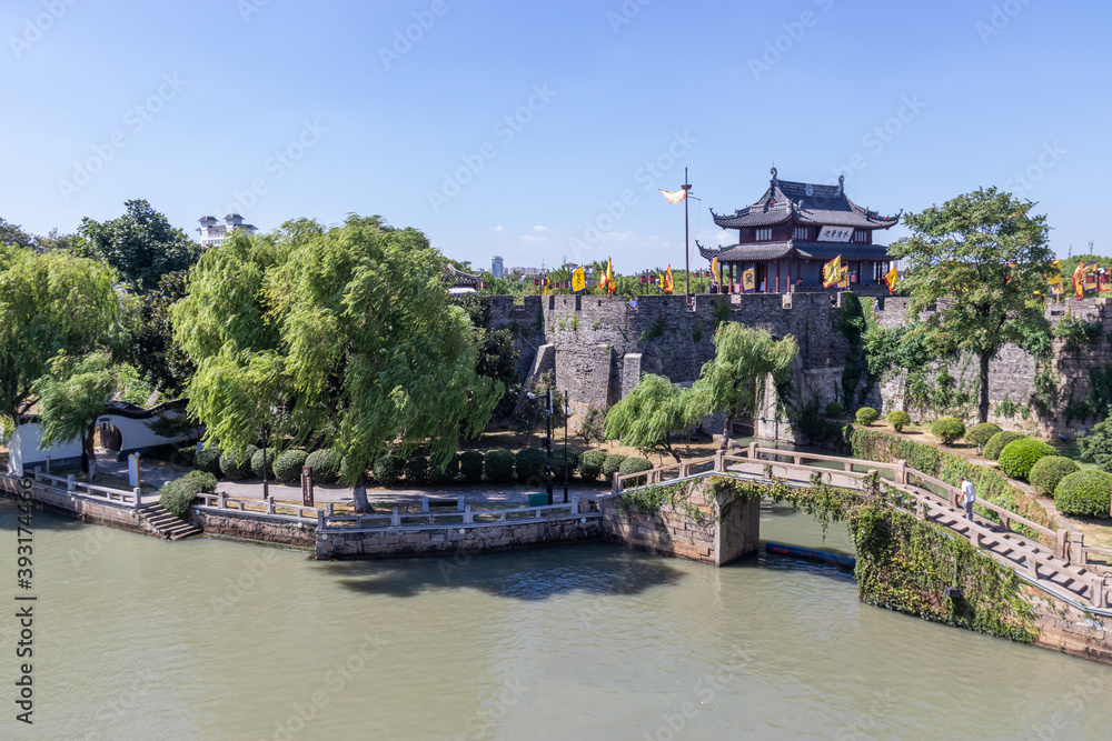 Fortification de Panmen à Suzhou, Chine