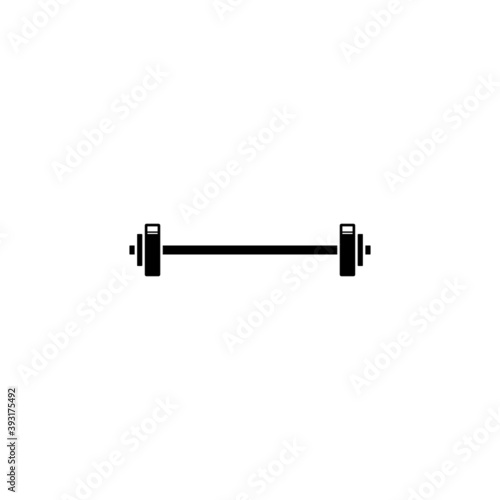 a simple Barbell logo / icon design