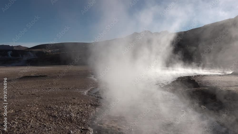 Chile. Fumaroles of the Atacama Desert. Chile. Fumaroles of the Atacama Desert.