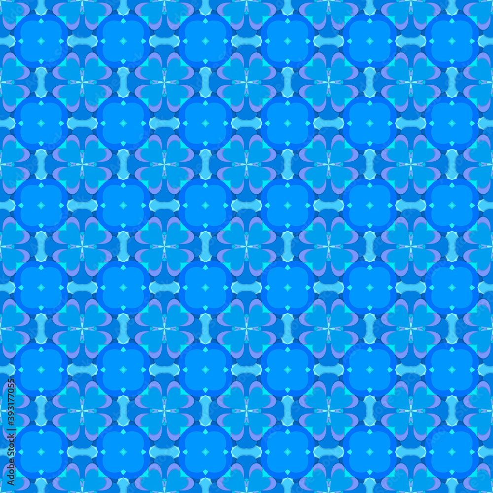 Fototapeta premium Blue background , Pattern