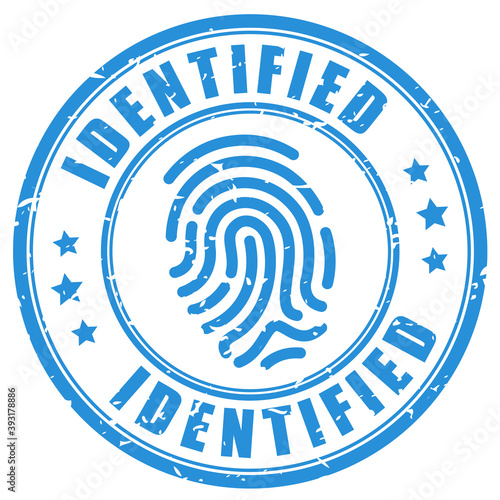 Identified vector ink stamp