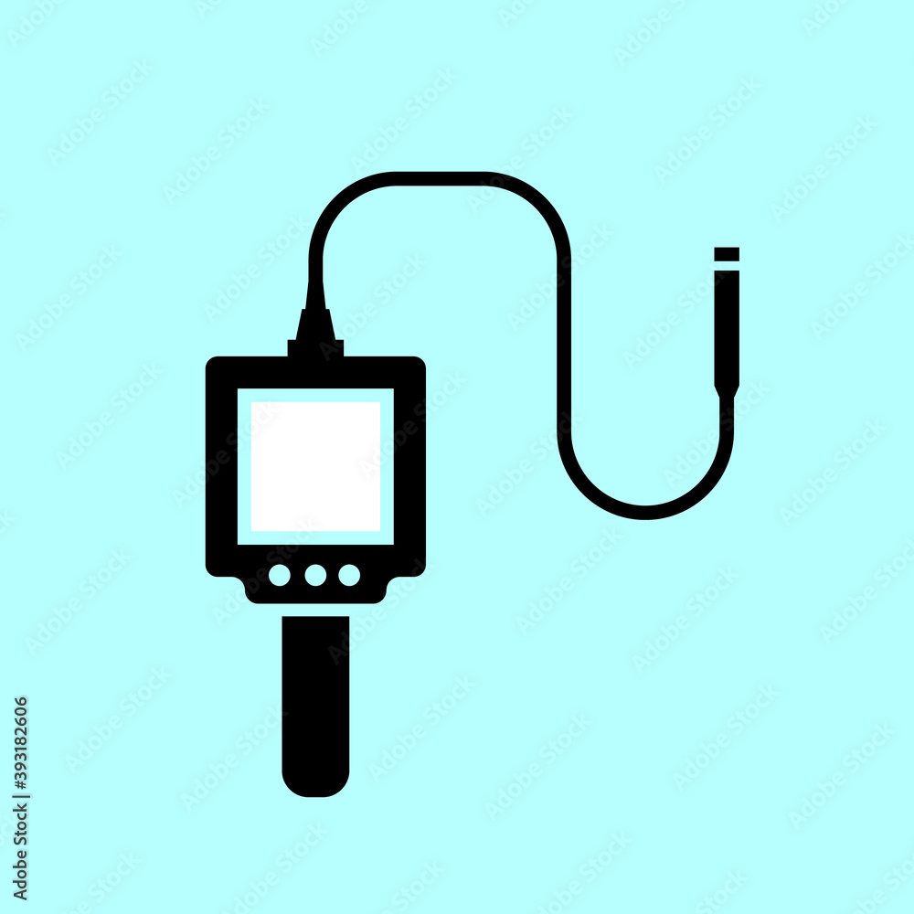 Modern digital compact endoscope Modern digital compact endoscope