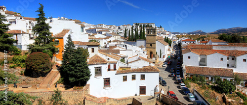 Andalousia, south of Spain. Nice view in the city of Ronda.