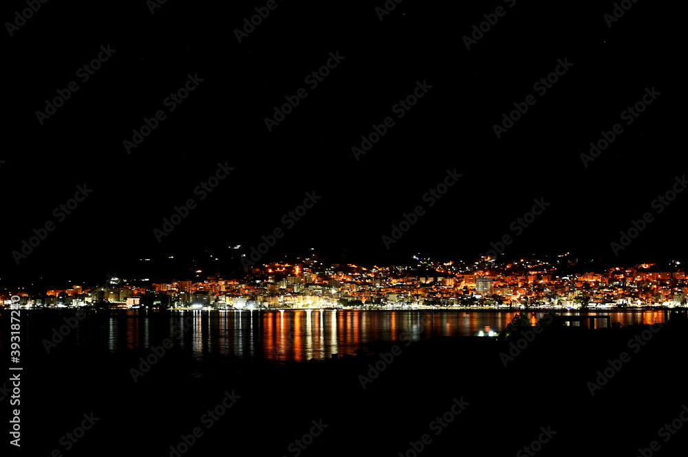 Night lights of Saranda Night lights of Saranda
