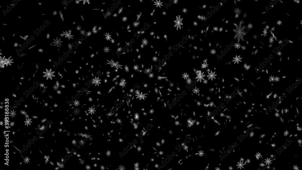 Fiocchi di neve che cadono. Fiocchi di neve che cadono.
