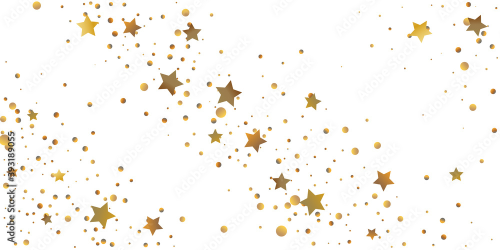 Star confetti. Star confetti.