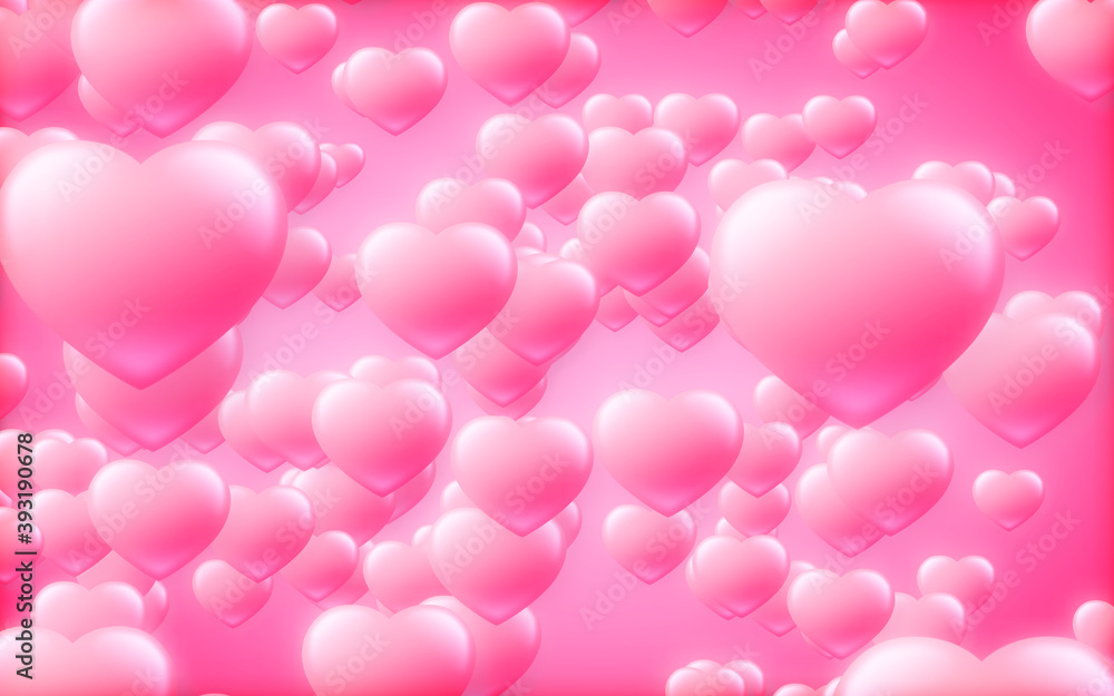 Red and pink heart. valentine's day abstract background with hearts. Red and pink heart. valentine's day abstract background with hearts.
