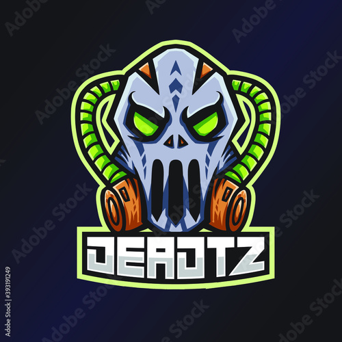 Deadtz Esports Logo. Robot Logo. Esport Team Logo. Streamer Gaming Logo. Gaming Creator House Illustrator. Streamer Emblem. Future Theme Illustrator. Gaming Mascot. Game Content Symbol.