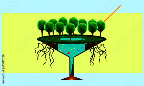 Coctel de naturaleza