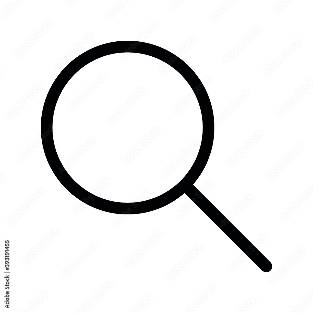 Search icon vector Search icon vector