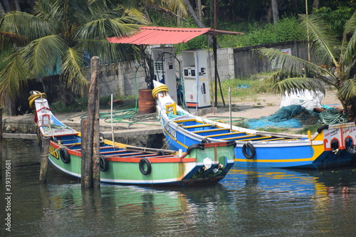 boats on the river