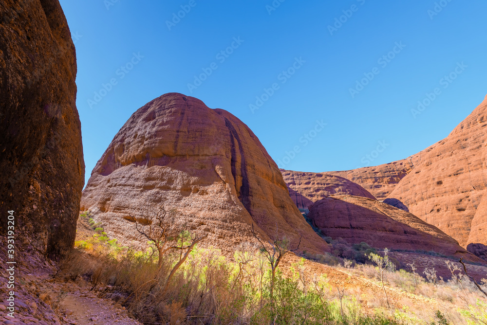 Spectacular Australian landscape near Alice Springs, Northern Territory, Australia.