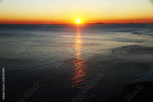 sunset time in Iran photo