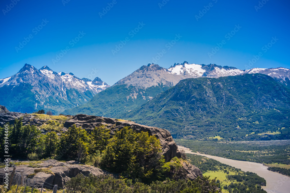 Cerro Castillo at Carretera Austral, Patagonia - Chile.