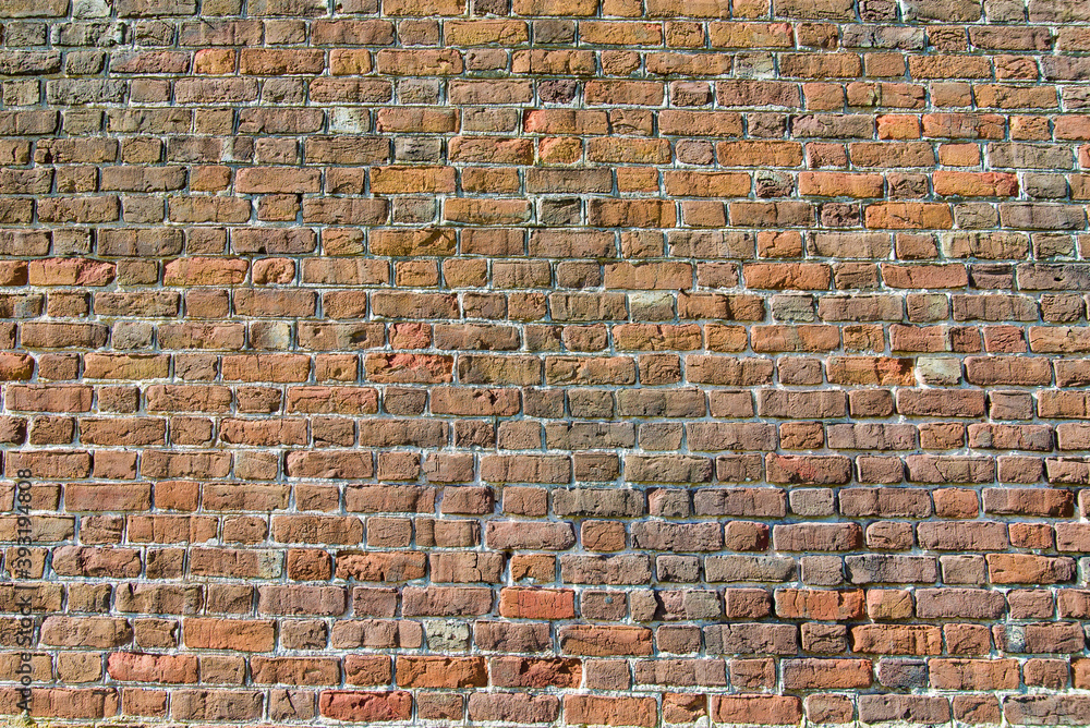 Naklejka premium old brick wall background