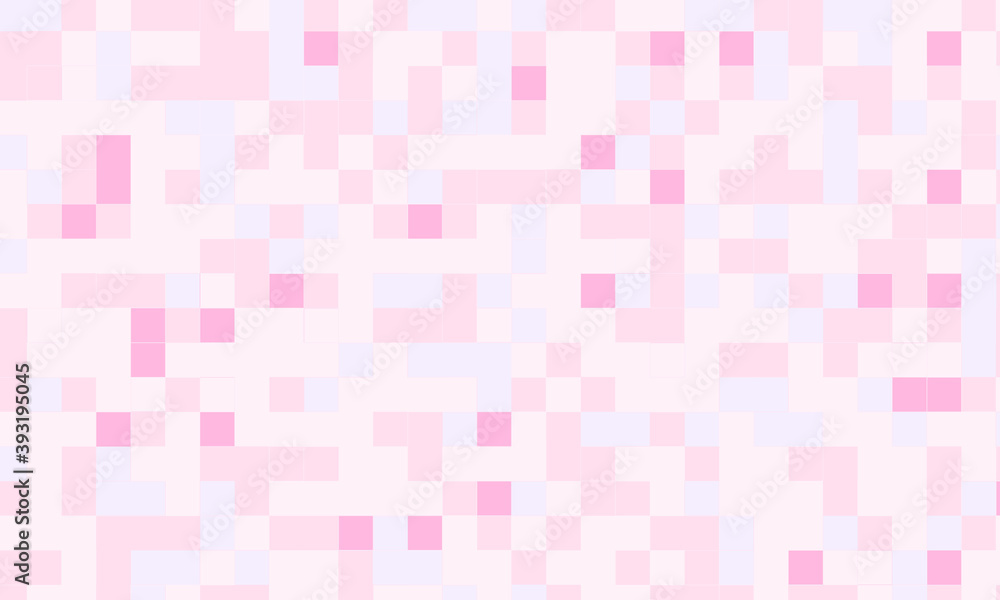 Abstract square pixel mosaic pink background geometric seamless pattern in pastel colors. 8 bit Abstract square pixel mosaic pink background geometric seamless pattern in pastel colors. 8 bit