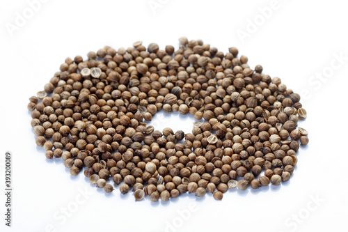 Close up of mustard seeds