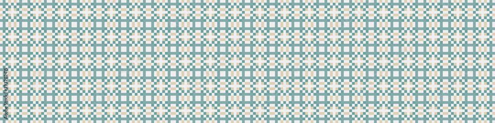 Fototapeta premium Abstract Cross Pattern Dots Logo generative computational art illustration