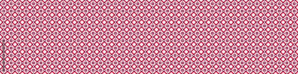 Abstract Cross Pattern Dots Logo generative computational art illustration