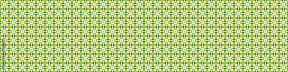 Fototapeta premium Abstract Cross Pattern Dots Logo generative computational art illustration