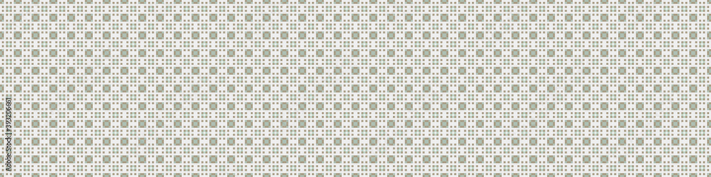 Fototapeta premium Abstract Cross Pattern Dots Logo generative computational art illustration